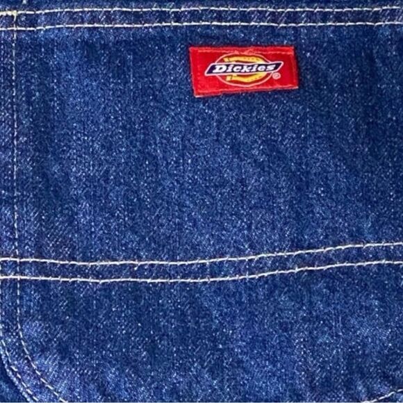DICKIES NWT MEN'S CARPENTER FIT BLUE DENIM JEANS WAIST 44 LENGTH 32 NEW - Picture 5 of 8